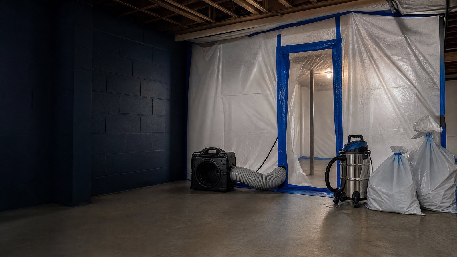 Containment setup